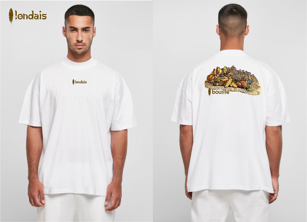 T-shirt à manche courte overzise - LA BOUILLE