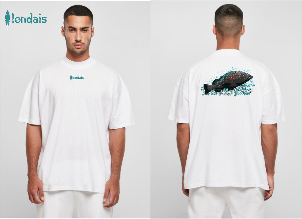 T-shirt à manche courte overzise - LE MÉROU