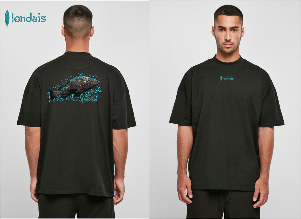 T-shirt à manche courte overzise - LE MÉROU